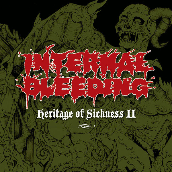 Internal Bleeding – Heritage of Sickness II CD, Compilation, Réédition, Remasterisé
