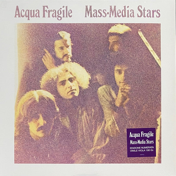 Acqua Fragile – Mass-Media Stars Vinyle, LP, Album, Purple