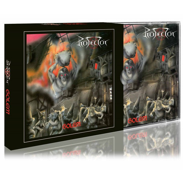 Protector  – Golem  CD, Album, Réédition, Slipcase