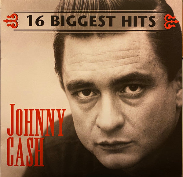 Johnny Cash – 16 Biggest Hits Vinyle, LP, Compilation, Repress, Stereo, 180g