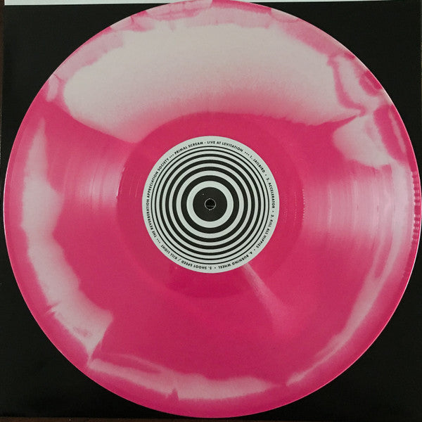 Primal Scream – Live At Levitation Vinyle, LP, Album, édition limitée, Pink and White Swirl