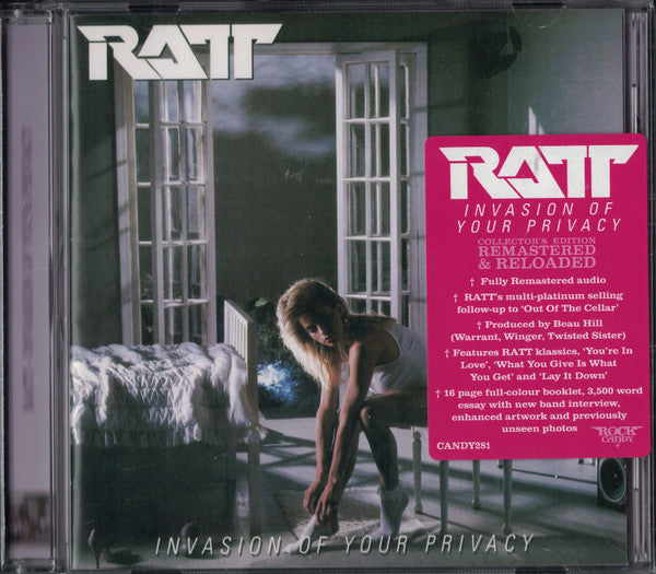 Ratt – Invasion Of Your Privacy  CD, Album, Réédition, Remasterisé