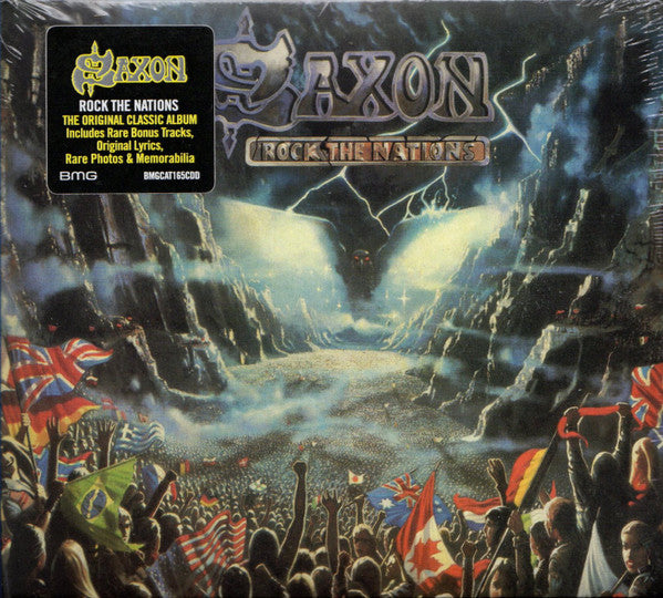 Saxon – Rock The Nations CD, Album, Réédition, Remasterisé