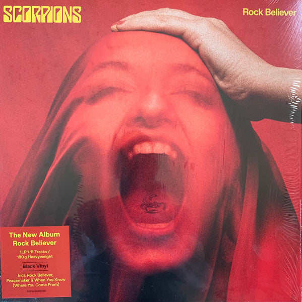 Scorpions – Rock Believer (USAGÉ) Vinyle, LP, Album, 180 gram