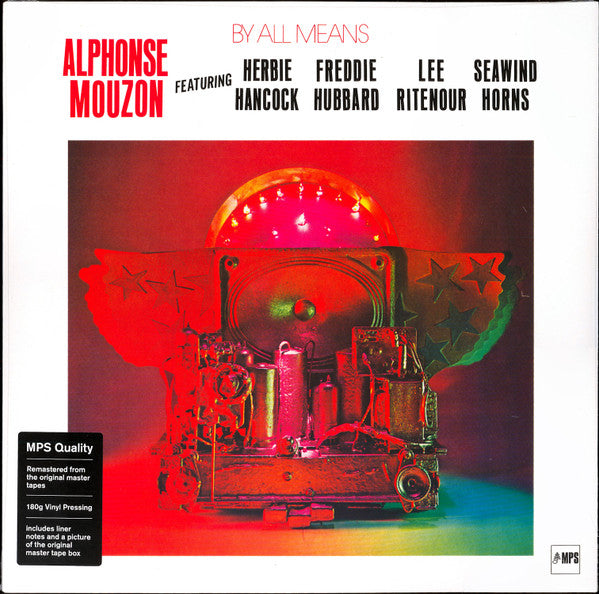 Alphonse Mouzon Featuring Herbie Hancock • Freddie Hubbard • Lee Ritenour • Seawind Horns* – By All Means  Vinyle, LP, Album, Réédition
