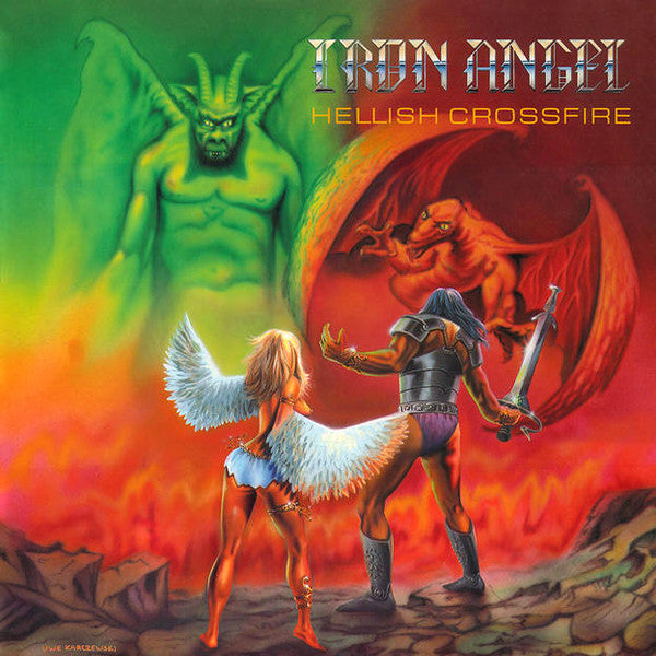 Iron Angel – Hellish Crossfire (USAGÉ) Vinyle, LP, Album