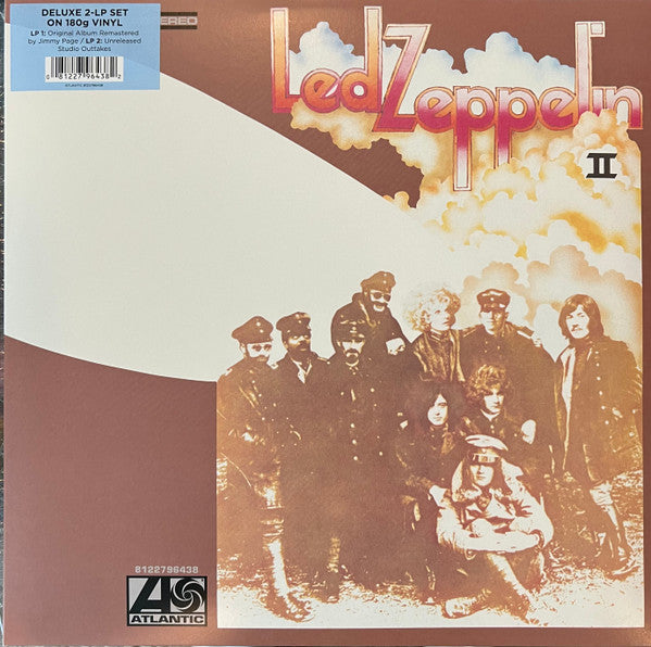 Led Zeppelin – Led Zeppelin II (USAGÉ) 2 x Vinyle, LP, Album, Réédition, Remasterisé, Édition Deluxe, 180g, Pochette Tri-fold