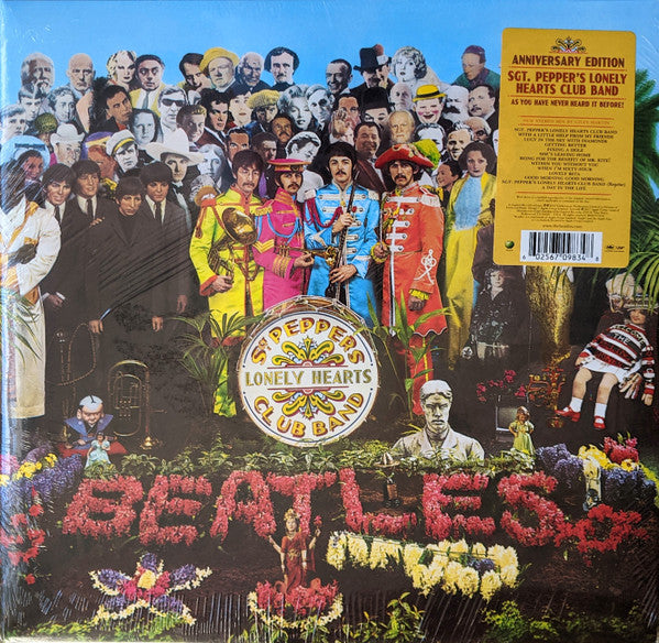 The Beatles – Sgt. Pepper's Lonely Hearts Club Band (USAGÉ) Vinyle, LP, Album, Réédition, Remasterisé, Stéréo, Remixé, Half-Speed Master, 180g, Édition 50e anniversaire, Gatefold