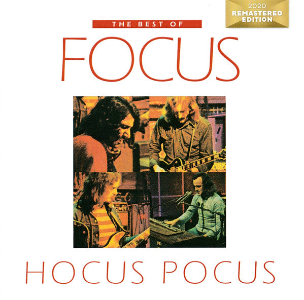 Focus  – The Best Of Focus Hocus Pocus  CD, Compilation, Réédition, Remasterisé