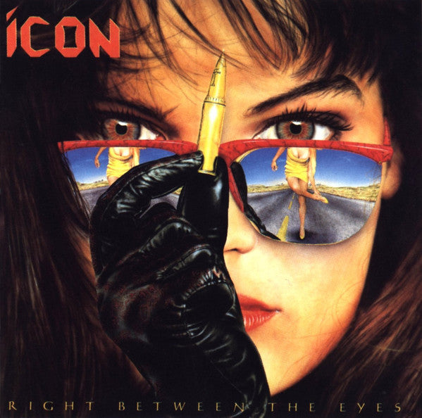 Icon – Right Between The Eyes  CD, Album, Réédition