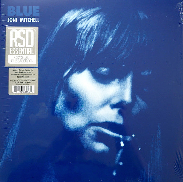 Joni Mitchell – Blue  Vinyle, LP, Album, Réédition, Remasterisé, Clair [Crystal Clear]
