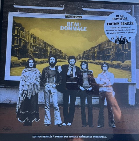 Beau Dommage – Beau Dommage (USAGÉ) Vinyle, LP, Album, Réédition, Remixé, 180