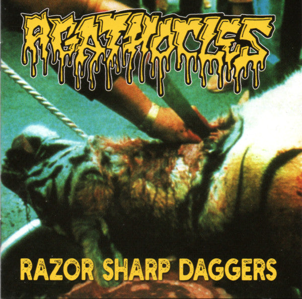 Agathocles – Razor Sharp Daggers CD, Album, Réédition