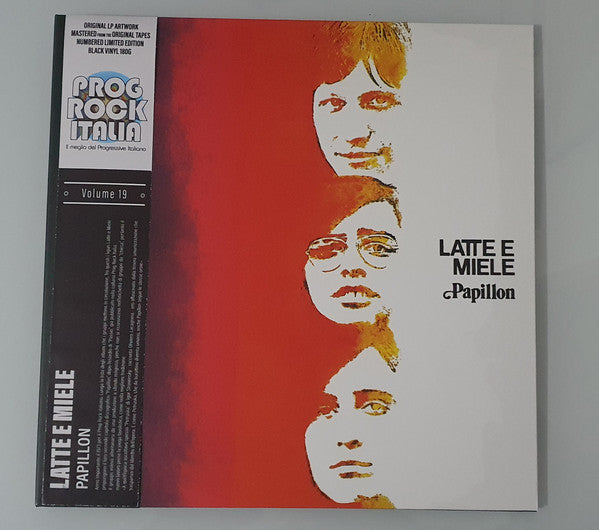 Latte E Miele – Papillon  Vinyle, LP, Album, Numéroté, Stéréo