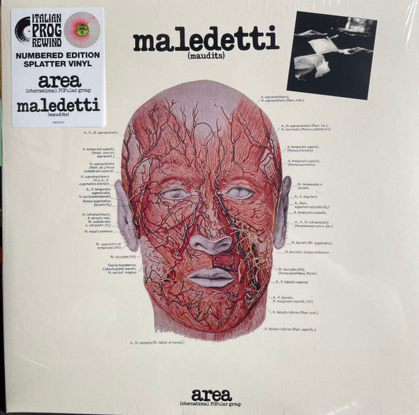 Area – Maledetti (Maudits) Vinyle, LP, Album, Gatefold, Splatter