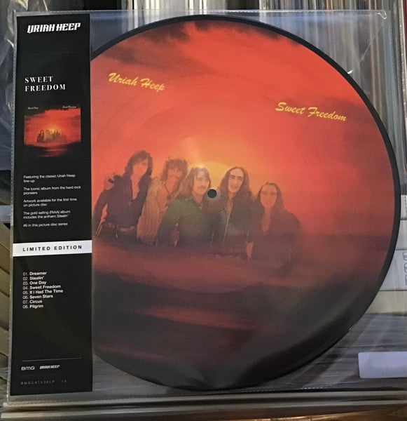 Uriah Heep – Sweet Freedom,Vinyle, LP, Album, Édition limitée, Picture Disc, Réédition