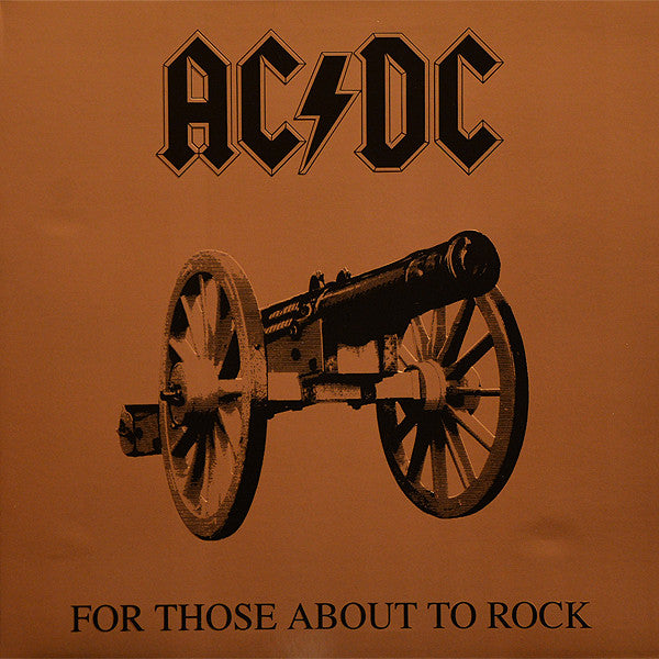 AC/DC – For Those About To Rock We Salute You  Vinyle, LP, Album, Réédition, Remasterisé, 180g