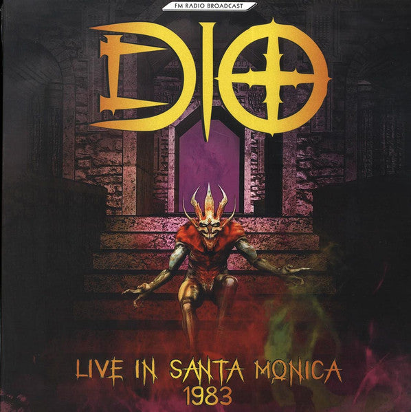 Dio – Live In Santa Monica 1983 (USAGÉ) Vinyle, LP, Sortie non officielle, Diffusion radio