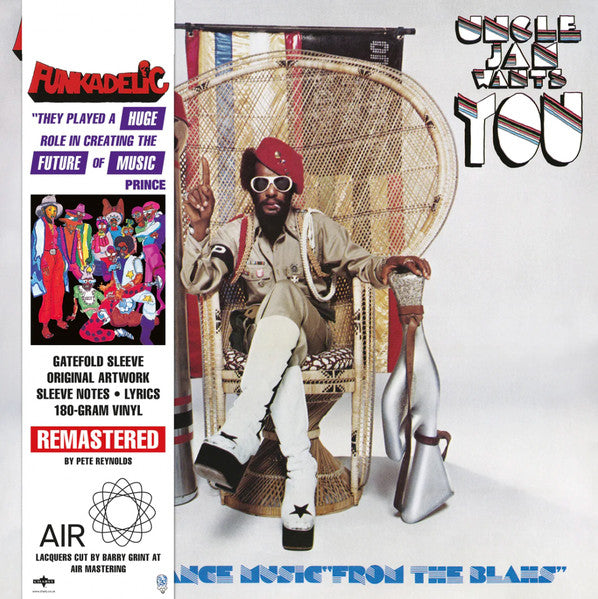 Funkadelic – Uncle Jam Wants You  Vinyle, LP, Album, Réédition, Remasterisé, Stéréo, 180g