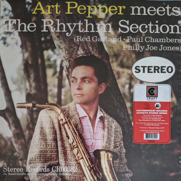 Art Pepper – Art Pepper Meets The Rhythm Section  Vinyle, LP, Album, Réédition, Stéréo, 180g