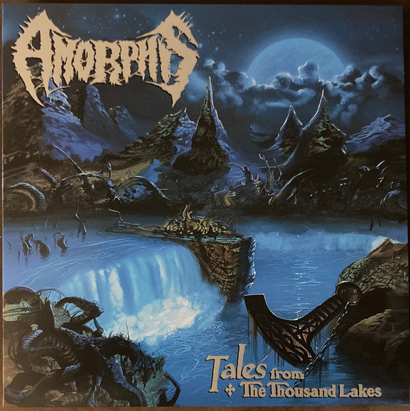 Amorphis – Tales From The Thousand Lakes (USAGÉ) Vinyle, LP, Album, Réédition, Clear With Blue Marble