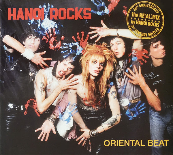 Hanoi Rocks – Oriental Beat CD, Album, Réédition, 40e Anniversaire