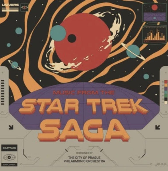 The City Of Prague Philharmonic – Music From The Star Trek Saga  Vinyle, LP, Bleu Transparent