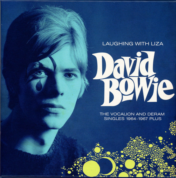 David Bowie – Laughing With Liza (The Vocalion And Deram Singles 1964-1967 Plus)  5 x Vinyle, 7", 45 RPM, Single, Box Set, Compilation, Édition Limitée