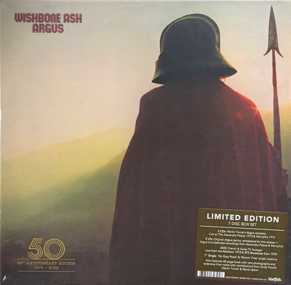 Wishbone Ash – Argus Coffret, Edition Limitée, Numéroté, Vinyle, LP, CD, Album