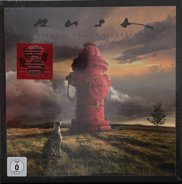 Rush – Signals  Vinyle, LP, Album, Réédition, Remasterisé + x vinyle, 7", simple + CD, Album, Réédition, Remasterisé + Blu-ray, Album, Stéréo, Multicanal, Coffret, Édition de luxe, Édition limitée, 40e anniversaire