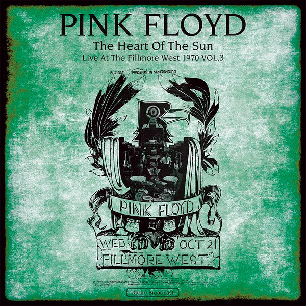 Pink Floyd – The Heart Of The Sun, Live At The Fillmore West 1970 Vol. 3 Vinyle, LP, Édition Limitée