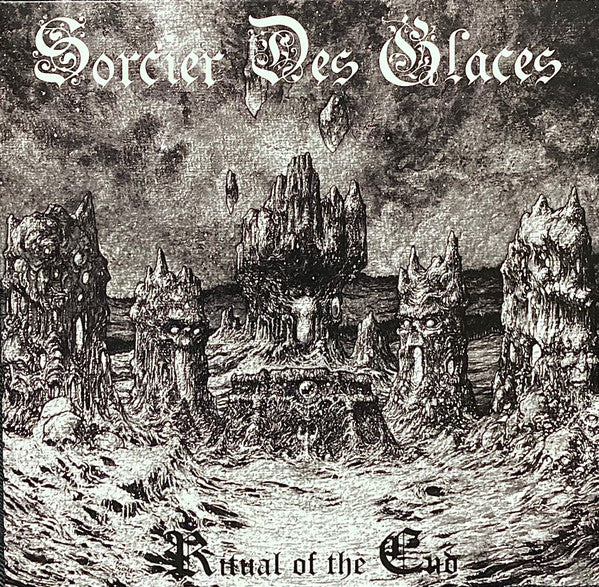Sorcier Des Glaces – Ritual Of The End Vinyle, LP, Album, White With Black Marble