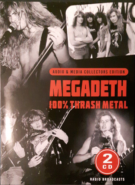 Megadeth – 100% Thrash Metal 2 x CD, Compilation