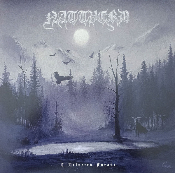 Nattverd – I Helvetes Forakt (USAGÉ) Vinyle, LP, Album, Édition limitée, Blue Transparent With Black Splatter