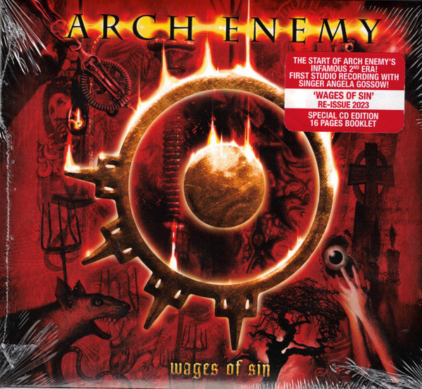 Arch Enemy – Wages Of Sin  CD, Album, Réédition, Édition Spéciale, Digisleeve