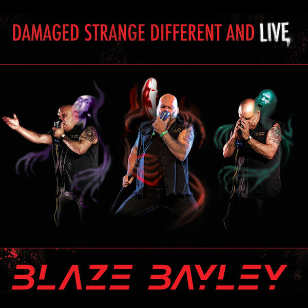 Blaze Bayley – Damaged Strange Different And Live CD, Album