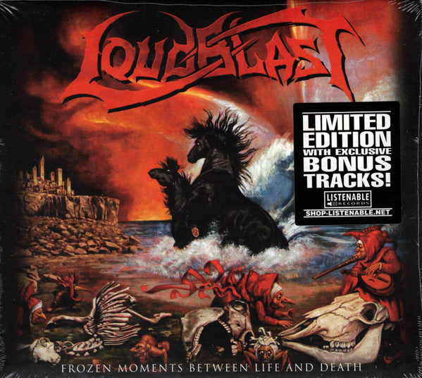 Loudblast – Frozen Moments Between Life And Death  CD, Album, Réédition