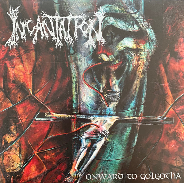 Incantation – Onward To Golgotha Vinyle, LP, Album, Réédition, Remasterisé, Vert [Translucide]