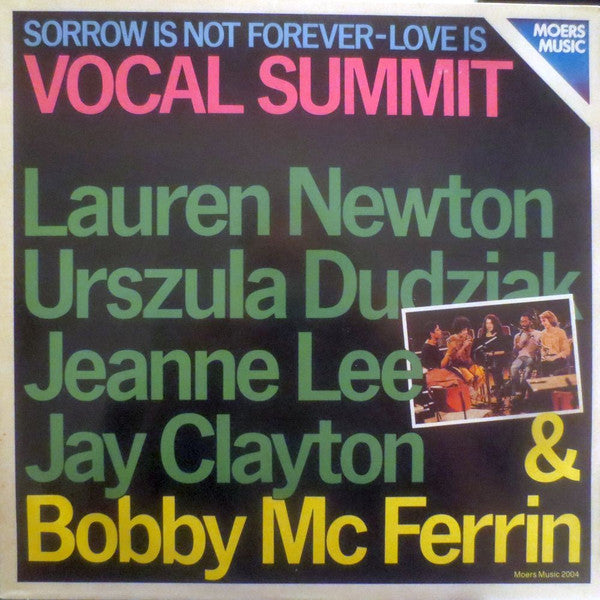 Vocal Summit – Sorrow Is Not Forever-Love Is (USAGÉ) Vinyle, LP, Album