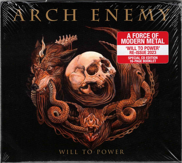 Arch Enemy – Will To Power  CD, Album, Réédition, Édition Spéciale, Digisleeve