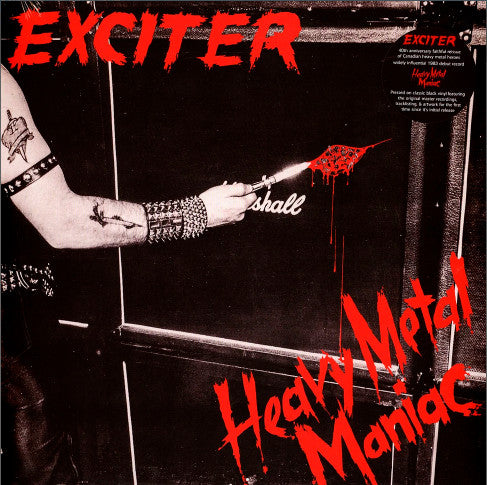 Exciter – Heavy Metal Maniac  Vinyle, LP, Album, Édition Limitée, Réédition