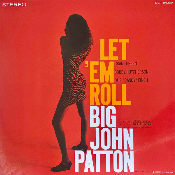 Big John Patton – Let 'Em Roll  Vinyle, LP, Album, Réédition, Stéréo, 180g, Gatefold