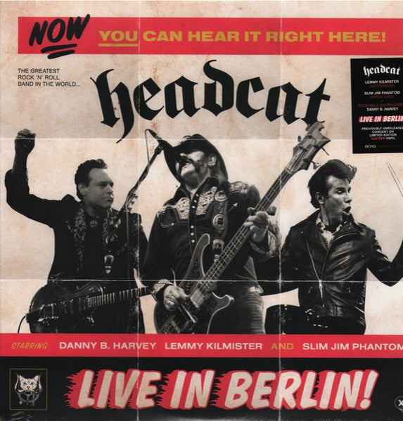 The Head Cat – Live In Berlin! 2 x Vinyle, LP, Red