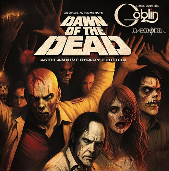 Claudio Simonetti's Goblin – Dawn Of The Dead - 45th Anniversary Soundtrack Vinyle, LP, Album, Édition Limitée, Marble Orange