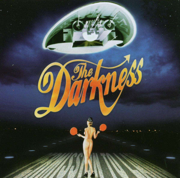 The Darkness – Permission To Land Vinyle, LP, Album, Édition Limitée, Réédition, Stéréo, Blue Black Marbled