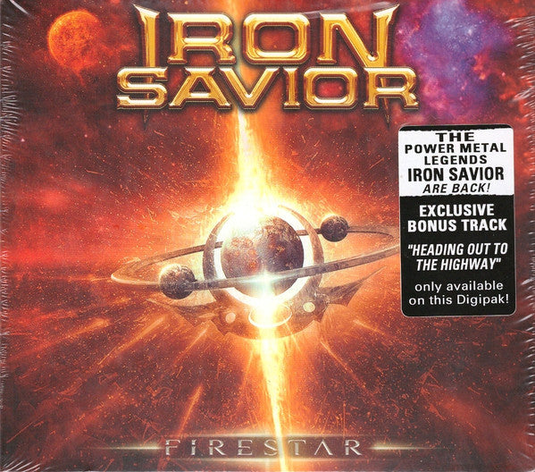 Iron Savior – Firestar CD, Album, Digipak