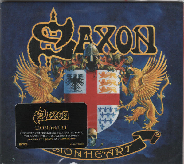 Saxon – Lionheart  CD, Album, Réédition, Digisleeve