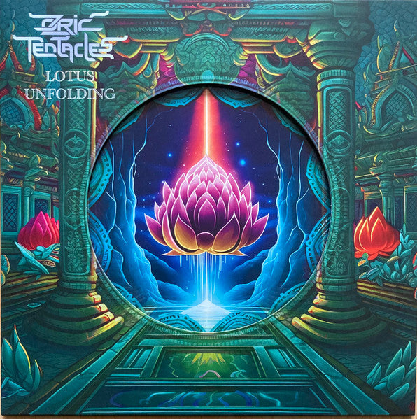 Ozric Tentacles – Lotus Unfolding  Vinyle, LP, Album, Édition Limitée, Bleu