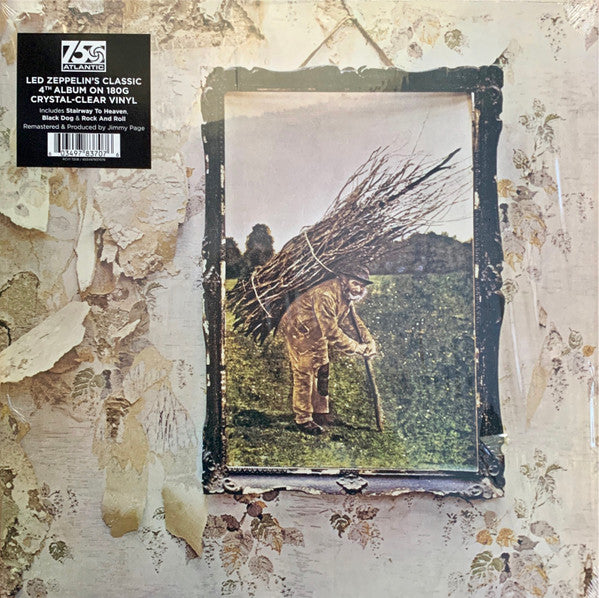 Led Zeppelin – Led Zeppelin IV (USAGÉ)  Vinyle, LP, Album, Réédition, Remasterisé, Crystal Clear, 180g, Gatefold