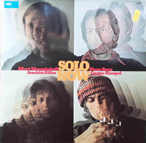 Albert Mangelsdorff, Pierre Favre, Joachim Kühn, Gunter Hampel – Solo Now (USAGÉ) Vinyle, LP, Album, Gatefold